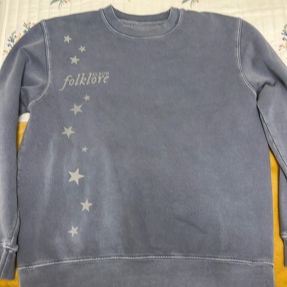 Taylor Swift folklore Stars around my scars crewneck